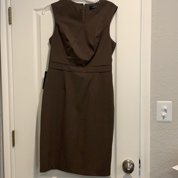 The Limited Dresses & Skirts - Elegant Brown Sleeveless Dress